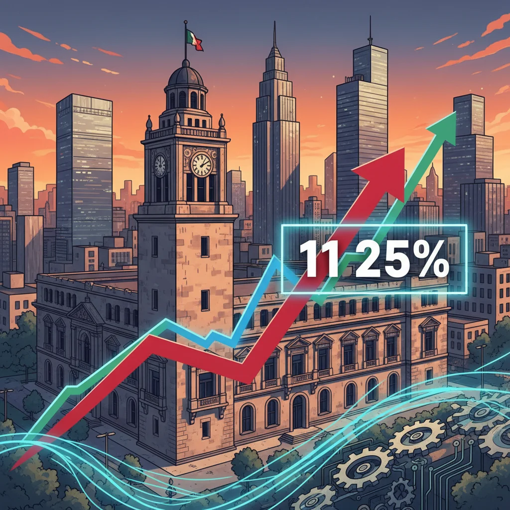 Banxico 11.25%: Impacto en Inversiones y Créditos Hipotecarios en 2026